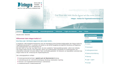 Desktop Screenshot of integra-institut.de